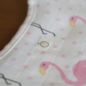 Mother'sMılk Pembe Flamingo Desenli Müslin Uyku Tulumu - Görsel 2