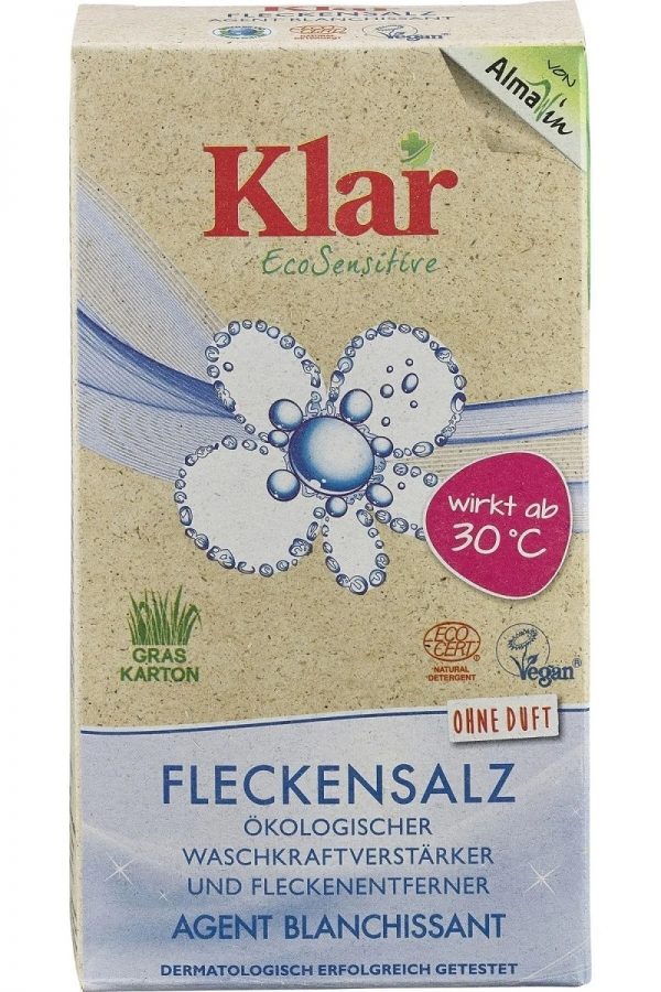 Klar Organik Çamaşır Suyu Tozu